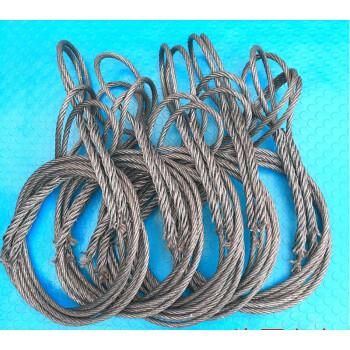 钢丝绳/钢丝绳吊索具起重吊装编头钢丝绳1011131518 13毫米5米【图片